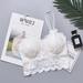 Women's Lace Bra Push Up Top Wireless Lingerie Women Sexy Bralette Female Underwear Full Cup Comfortable Bra No Underwire