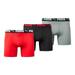 PUMA MEN'S 3 PACK - PHR 5064 RED BLACK LARGE - BOXER BRIEF UNDERWEAR ATHLETIC