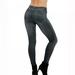 New Leggings Jeans for Womens Denim Pants with Pocket Slim Jeggings Fitness Plus Size Leggings S-XXXL Black/BlueÂ