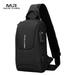 Tomshine MARK RYDEN TSA Lock Crossbody Men Bag Waterproof USB Charge Chest Pack Short Travel Messengers Chest Shoulder Bag Men