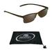 proSPORT Reading SunGlasses with Brown Tinted Readers for Men and Women. Semi rimless Square Tortoise Shell Brown Frame. NOT BIFOCAL