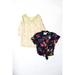 Pre-ownedCalypso St. Barth Anthropologie Womens Floral Shirt Size Extra Small 2P Lot 2