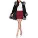 Lavaport 2019 Women Winter Hooded Plush Faux Fur Coat Mid-long Coat