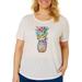 Reel Legends Plus Reel Watercolor Pineapple Graphic T-Shirt