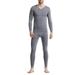 Menâ€™s Thermal Underwear Set Men Pajamas Sleepwear Set Sport Long Johns Base Layer for Male Winter Gear Compression Suits for Skiing Running