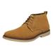Bruno Marc Men Classic Oxford Shoes Suede Leather Lace Up Desert Shoes Comfort Fashion Boots for Men Chukka Camel Size 11