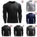 ZDMATHE ETOSELL Spring Autumn Men's Sports Stretch Quick-drying Long-sleeved Compression Tight Fitness Running Muscle T-Shirts