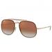 Ray-Ban RB3583N-9035V0 Blaze General Bronze Copper Square Red Gradient Mirror Sunglasses