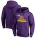 Los Angeles Lakers Fanatics Branded Lakers Republic Hometown Collection Pullover Hoodie - Purple