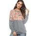 women's casual long sleeve print pullover sweatshirt,women's fall long sleeve o neck printed sweatshirt,women's pullover top long sleeve blouse,print sweatshirt,women long sleeve o neck warm pullovers
