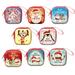 OUNONA 8Pcs Christmas Cute Coin Bags Creative Cartoon Coin Purses Portable Zipper Change Purses Storage Bags Xmas Gift Favors (Mixed Pattern Package)