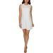 Betsey Johnson Womens Lace High Neck Shift Dress