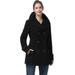 BGSD Women's Mya Wool Pea Coat (Regular & Plus Size Petite)