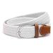 CENDER 6 colors Fashion Menâ€™s Stretch Belt Premium Leather Golf Wide Elastic Waistband