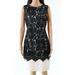 Lauren By Ralph Lauren NEW Black Womens Size 18 Lace Sheath Dress