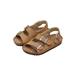 Daeful Unisex Kids Sandals Comfort Slippers Mules Magic Tape Summer Beach Casual Shoes Boys Girls