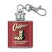 Coffee is the Planet Shaking or Just Me Funny Humor Stainless Steel 1oz Mini Flask Key Chain