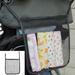 nomeni Portable Travel Pouch Storage Organizer Shopping Bag For Baby Carriage Mesh Bag