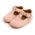 Lovely Baby PU Leather Shoes Toddler Boy Leopard Non-slip Soft Sole First Walking Spring And Autumn Pink S