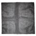 Wholesale Lot 3 Black Plain Solid Color 100% Cotton 22"x22" Bandana