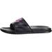 Nike Women's Benassi Jdi Black / Vivid Pink - Ankle-High Sport Slide Sandals