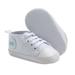 0-12M Newborn Toddler Canvas Sneakers Baby Boy Girl Soft Sole Crib Shoes First Walkers White 13