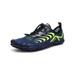 LUXUR Men's Aqua Sock Water Shoes Waterproof Slip-Ons for Pool Beach Sports