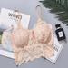 Women's Lace Bra Push Up Top Wireless Lingerie Women Sexy Bralette Female Underwear Full Cup Comfortable Bra No Underwire