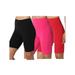 3 Pieces High Waist Biker Shorts Pant For Women Summer Casual Jogger Gym Yoga Shorts Ladies Stretch Bottom Shorts Hot Pants Cycling Shorts Dancing Gym Biker Hot Pants