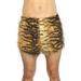 Mens' Tiger Stripe Faux Fur Boxers Underwear