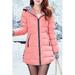 Junior Winter Slim Padded Zip Up Casual Jacket