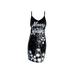 Western Fashion 2329-BLK-M Sequin Dress, Black - Medium