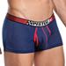Mens Sexy Wave Trunk Underpants Soft Pouch Enhancing Mesh Boxer Shorts Underwear