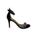 Material Girl Women's Shoes Blaire5 Fabric Open Toe Casual Ankle Strap Sandals