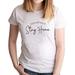 7 ate 9 Apparel Women's You Had Me at Stay Home Quarantine White T-Shirt Small