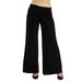 24seven Comfort Apparel Womens Comfortable Solid Color Maternity Palazzo Pants,M013508 Made In The USA Made In The USA