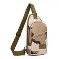 ZAZZIO Multifunction Outdoor Men's Crossbody Shoulder Bag Casual Sport Travel Chest Pack Men's Casual Shoulder Bag