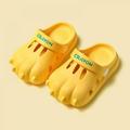 Kids Dinosaur Claw Slippers Shoes,Boys Girls Lightweight Garden Shoes Non-Slip Beach Pool Sandals Slip-on Indoor Outdoor Slippers