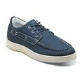 Walking Shoe Florsheim Edge Moc Toe Boat Navy Lace Up 14225-410