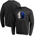 Dallas Mavericks Fanatics Branded Midnight Mascot Pullover Sweatshirt - Black