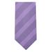 Jacob Alexander Men's Slim Stripe Tonal 2.5 inch Wide Neck Tie - Lavender