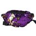 Western Fashion 3824-PRP Sequin Fanny Pack, Purple