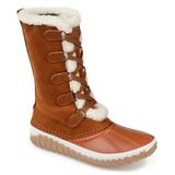 Brinley Co. Womens Comfort Foamâ„¢ Lace-Up Winter Boot