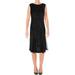 R & M Richards Womens Sleeveless Mid-Calf Semi-Formal Dress