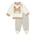 Duck Duck Goose Baby Boys Plush Fleece Outfit Set, 2-Piece