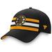 Boston Bruins Fanatics Branded 2020 NHL Draft Authentic Pro Flex Hat - Black/Yellow