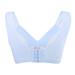 Mgaxyff Nursing Underwear, Nursing Bras,Cotton Wire Free Maternity Nursing Breast Feeding Bras Prevent Sagging Pregnant Women Underwear