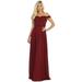 WEDDING RECEPTION OFF THE SHOULDER LONG DRESS