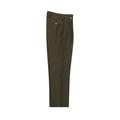 Olive Wide Leg, Pure Wool Dress Pants by Tiglio Luxe