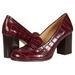 Michael Michael Kors Women's Shoes Buchanan Mid Leather Closed Toe Classic Pumps